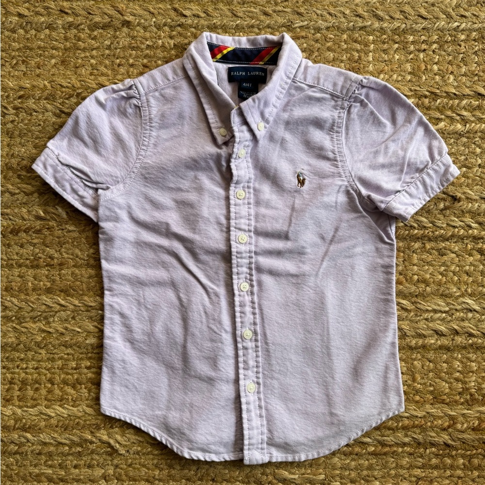Girls, Ralph Lauren, button-down shirt